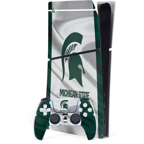 Michigan State University Spartans Jersey PlayStation PS5 Skins